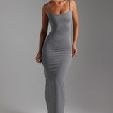 Prime Cami Maxi Dress - Stone Gray
