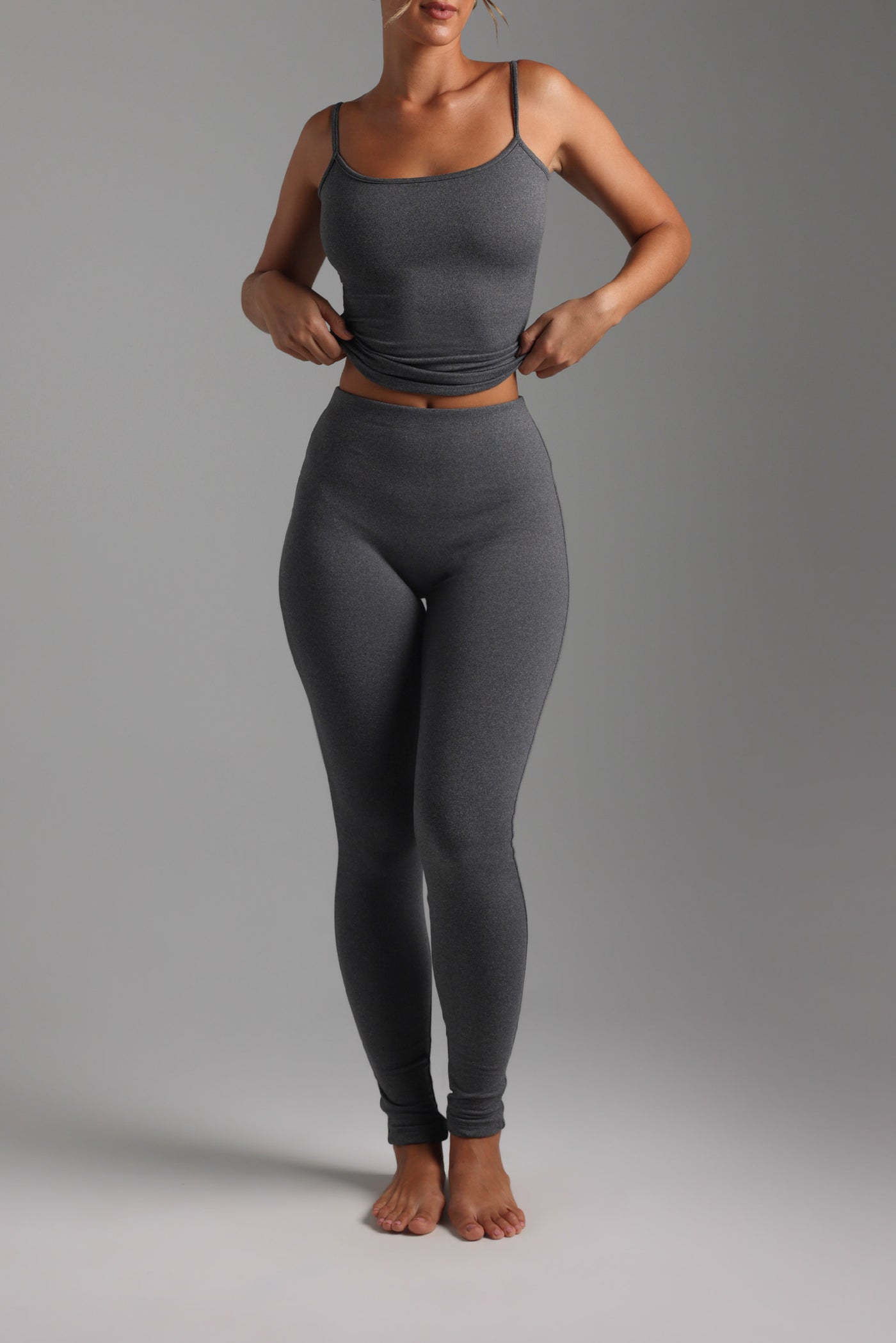 Pro-Technical Leggings - Dark Stone Gray