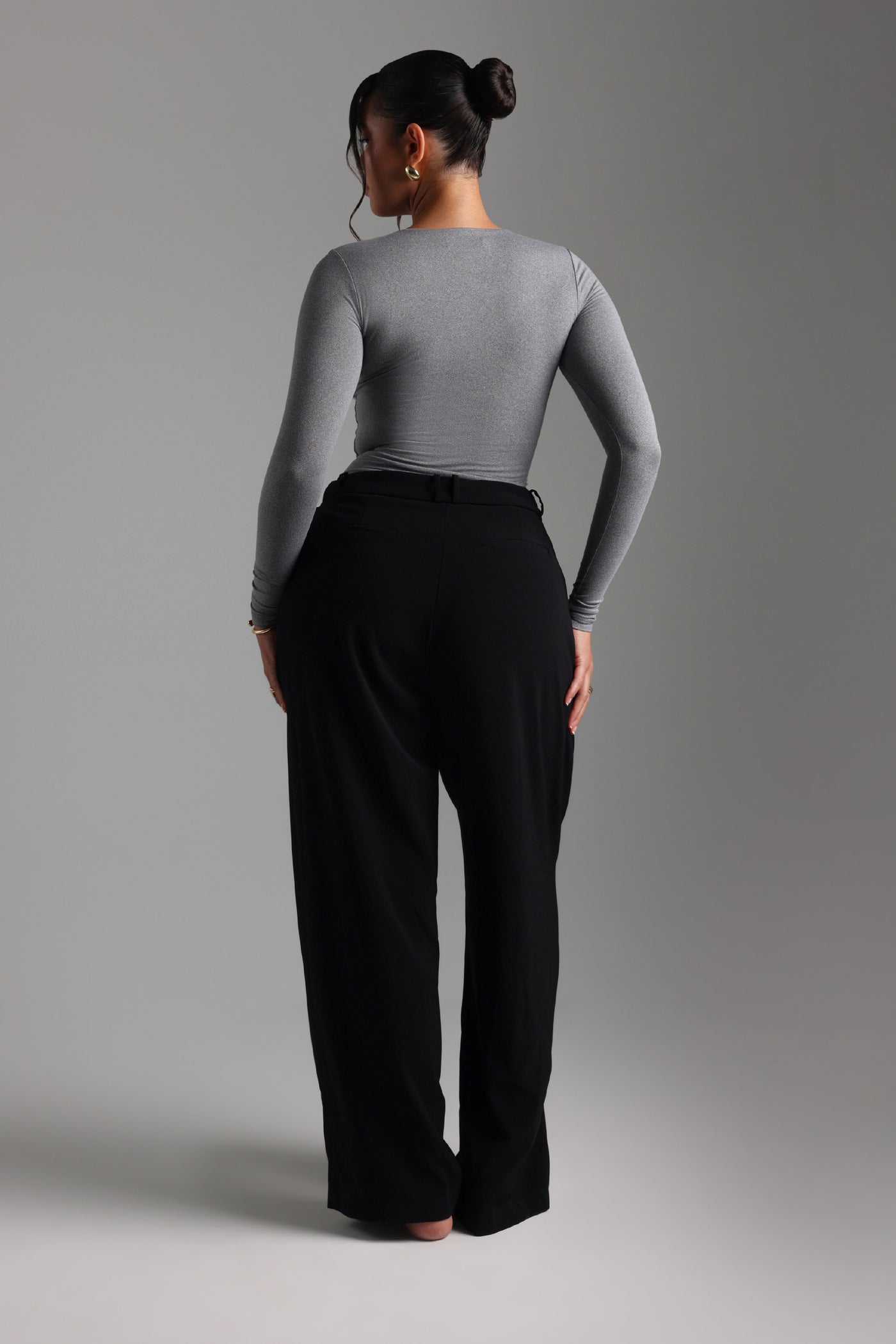 Mist Long Sleeve T-Shirt - Stone Gray