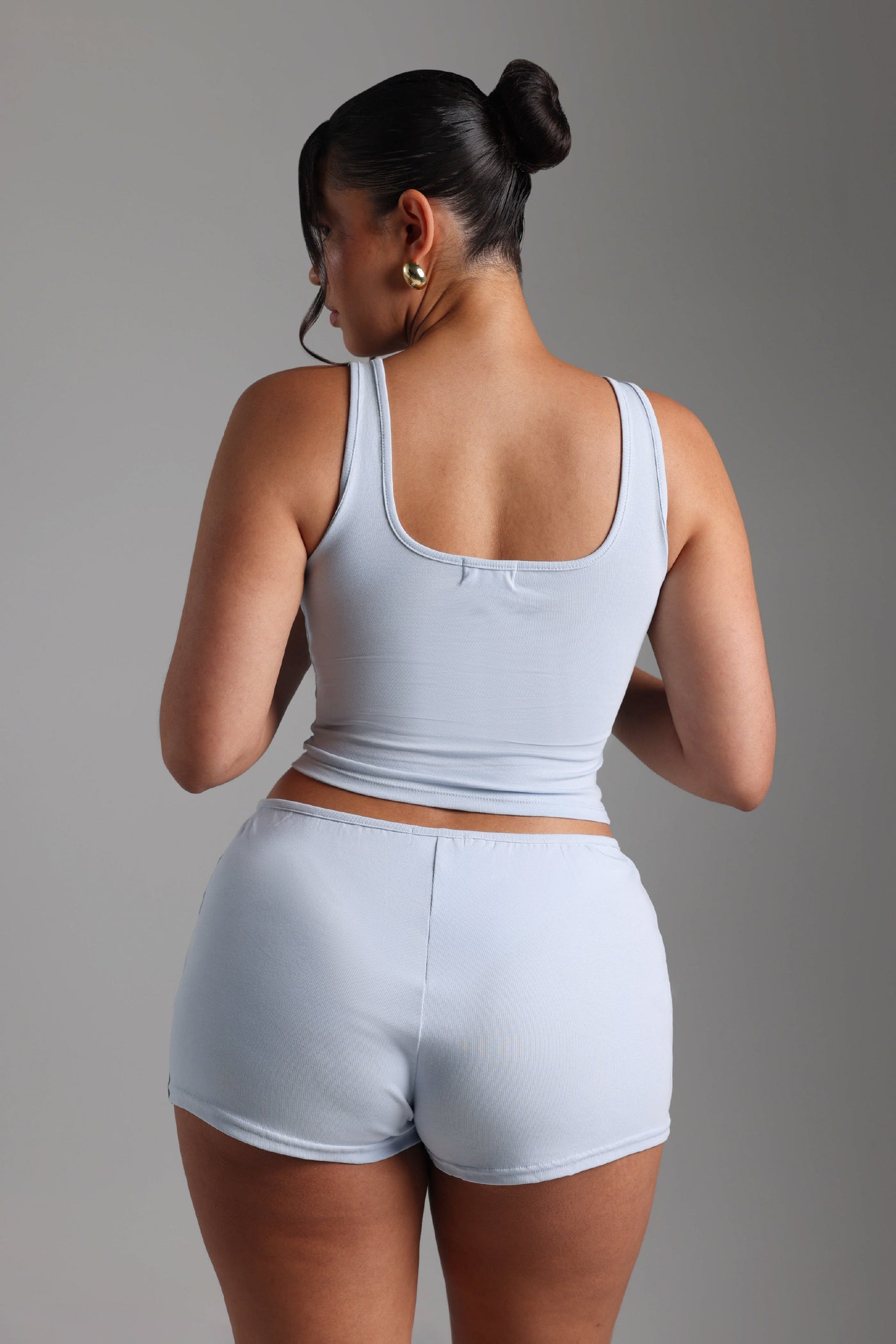 Air-Sleep Ease Shorts - Celeste