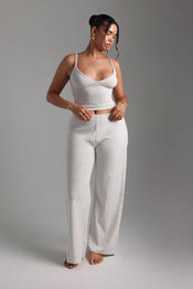 AIR-SLEEP RELAXED PANTS - Light Heather Gray