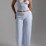 Air-Sleep Relaxed Pants - Celeste