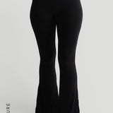 Pro-Technical Flared Leggings - Black