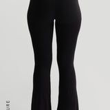 Pro-Technical Flared Leggings - Black