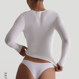 Mist Long Sleeve T-Shirt - White