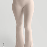 Pro-Technical Flared Leggings- Buttercream