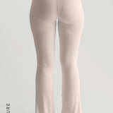 Pro-Technical Flared Leggings- Buttercream
