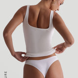 Second Skin Tank Top - White