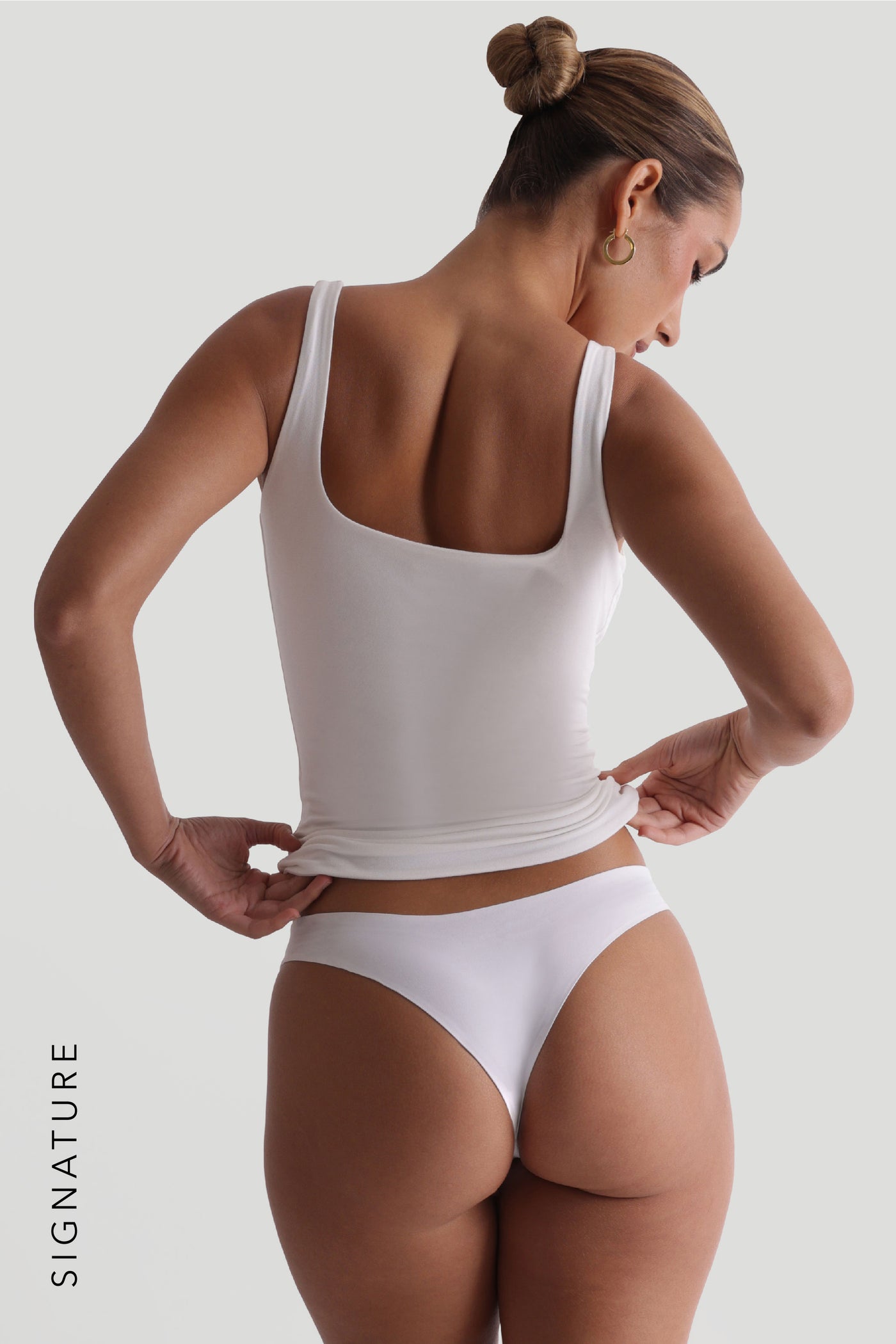 Second Skin Tank Top - White