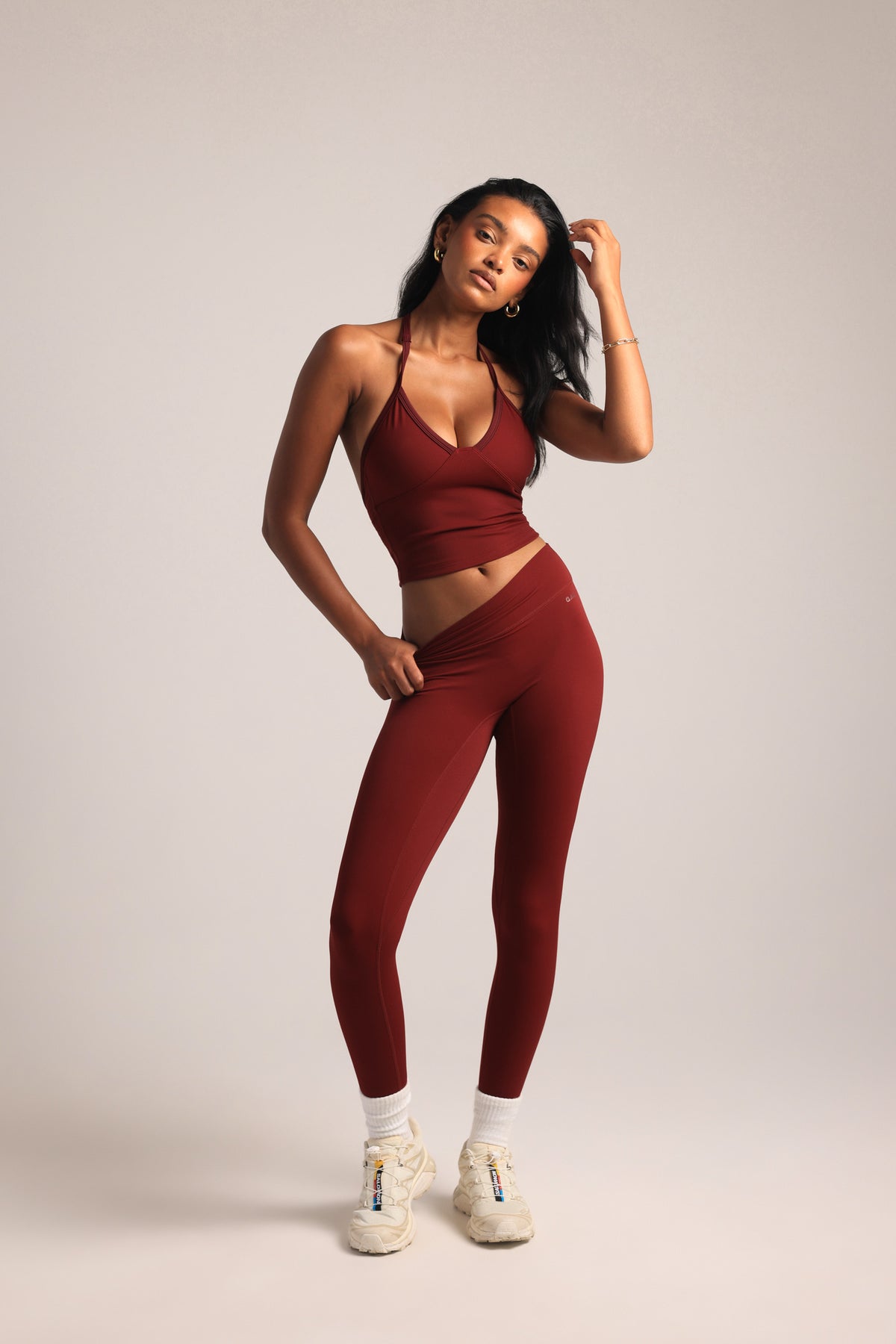 Form Invisible Scrunch Leggings - Cabernet
