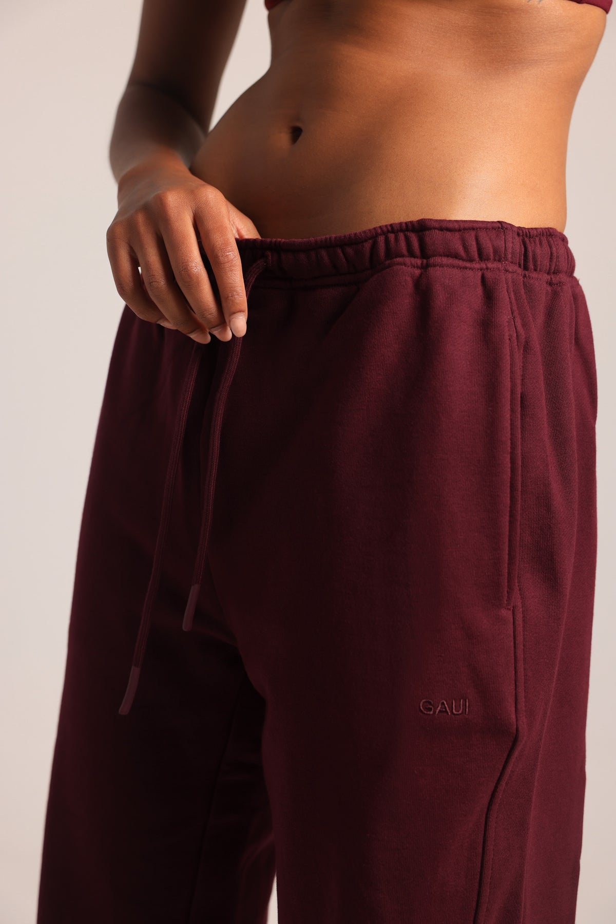 The Boyfriend Sweatpants - Mulberry