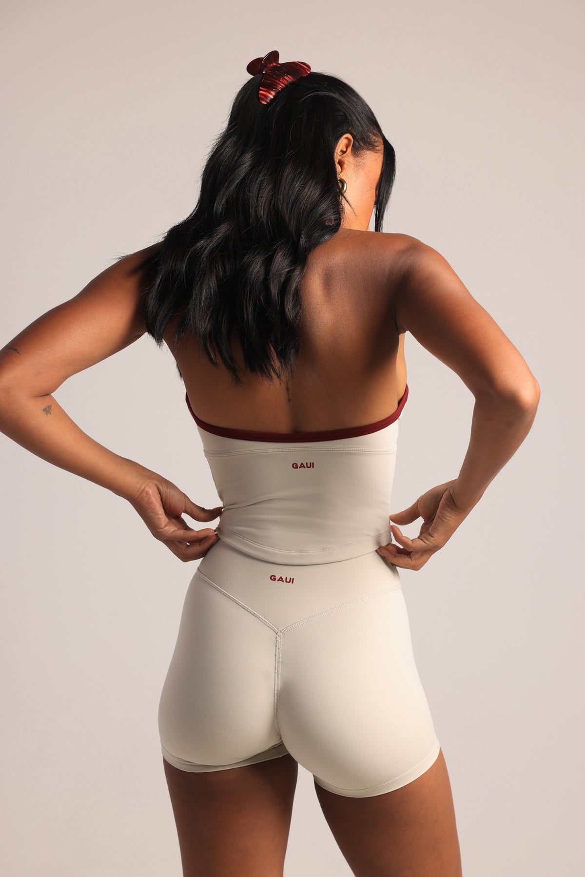 Form 4" Invisible Scrunch Shorts - Silver Birch