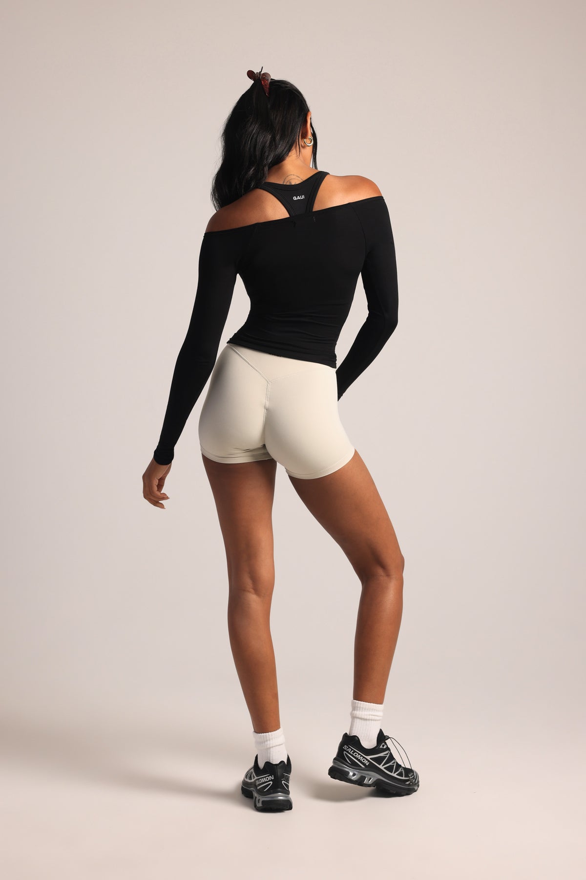 Dynamic Raglan Long Sleeve - Black