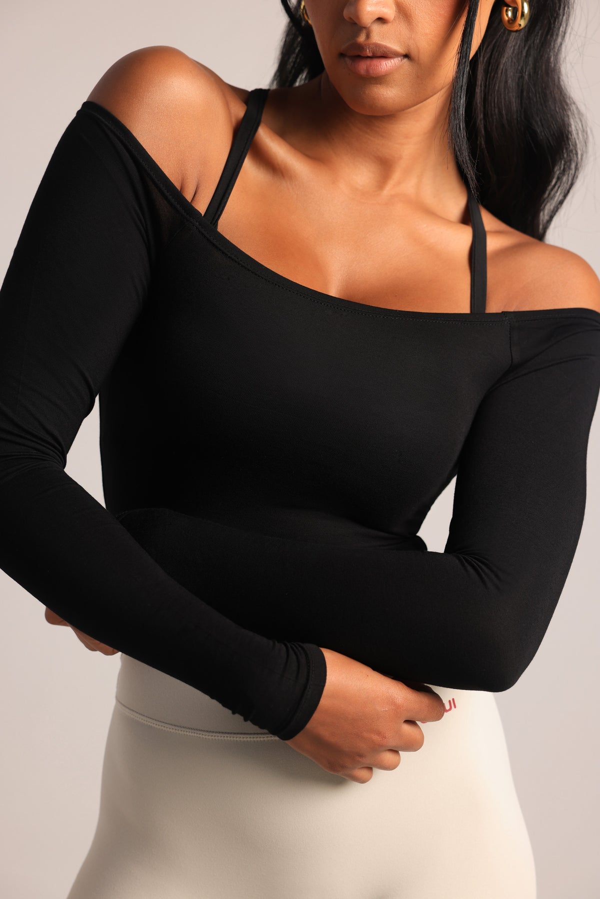 Dynamic Raglan Long Sleeve - Black