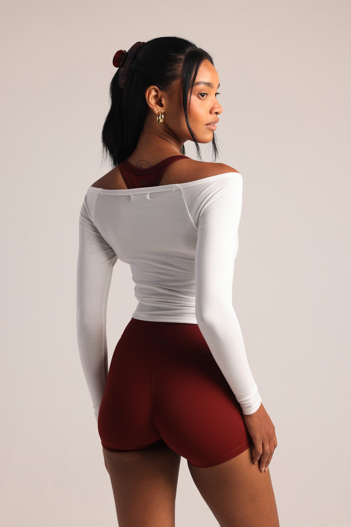 Dynamic Raglan Long Sleeve - Snow White
