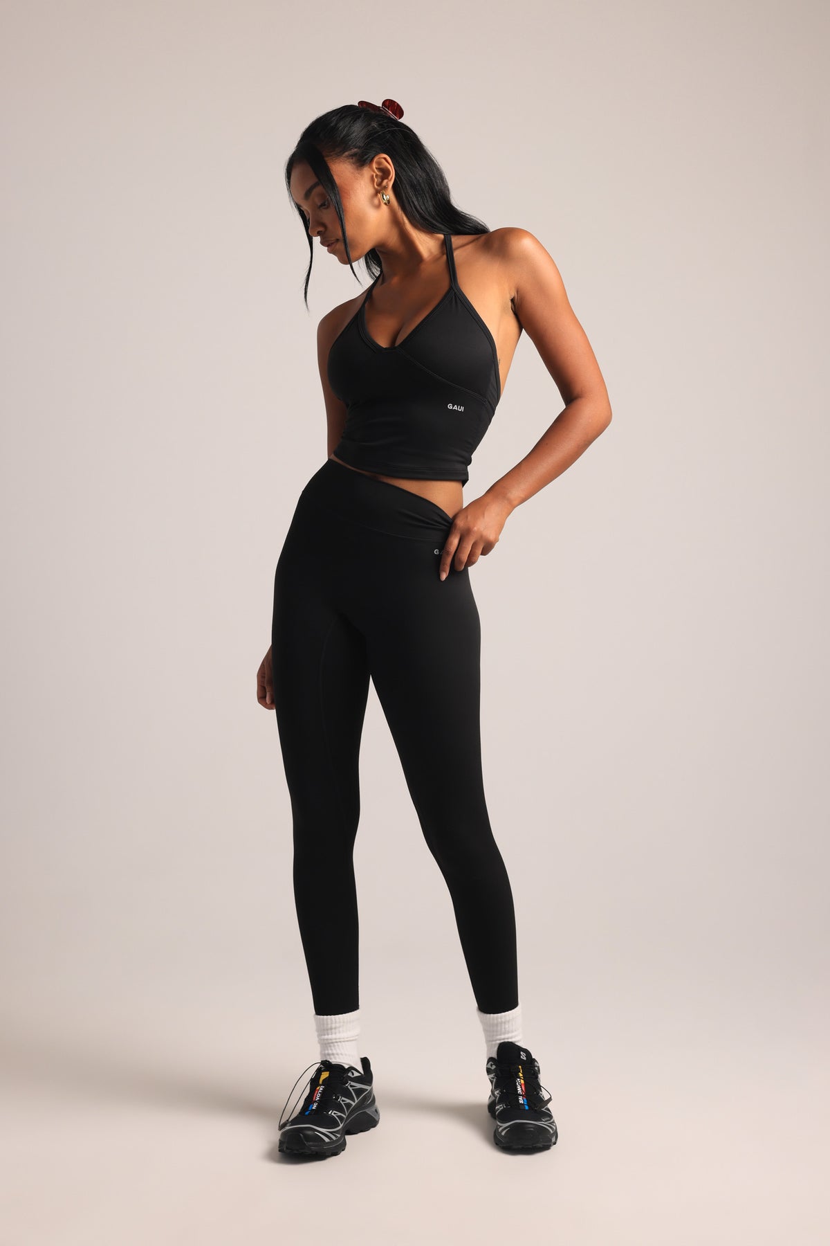 Align Halter Top - Black