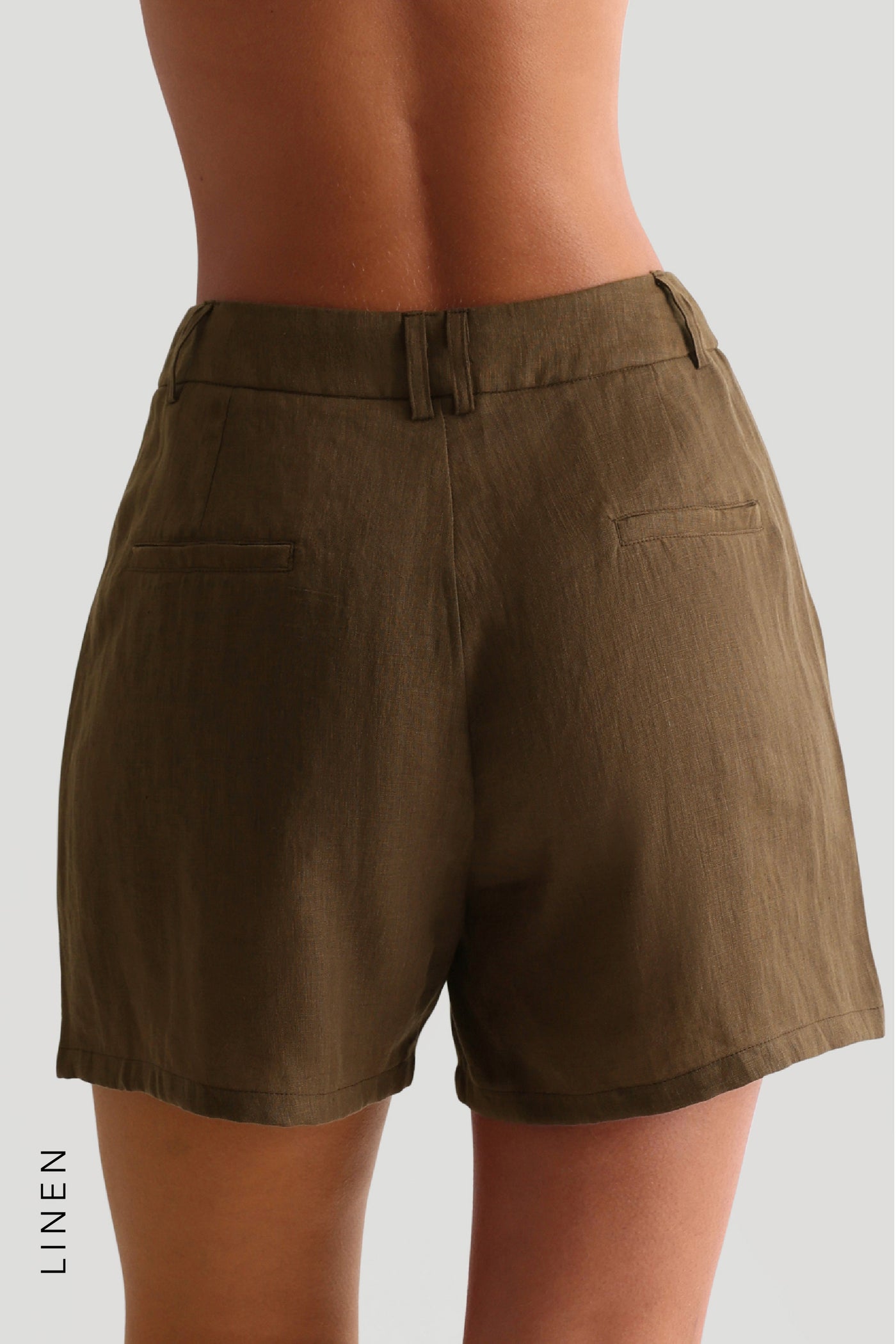 Die Ivy Leinen-Shorts – Terra