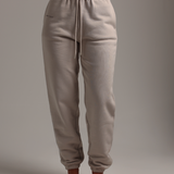 Jogger Fit Sweatpants - Buttercream
