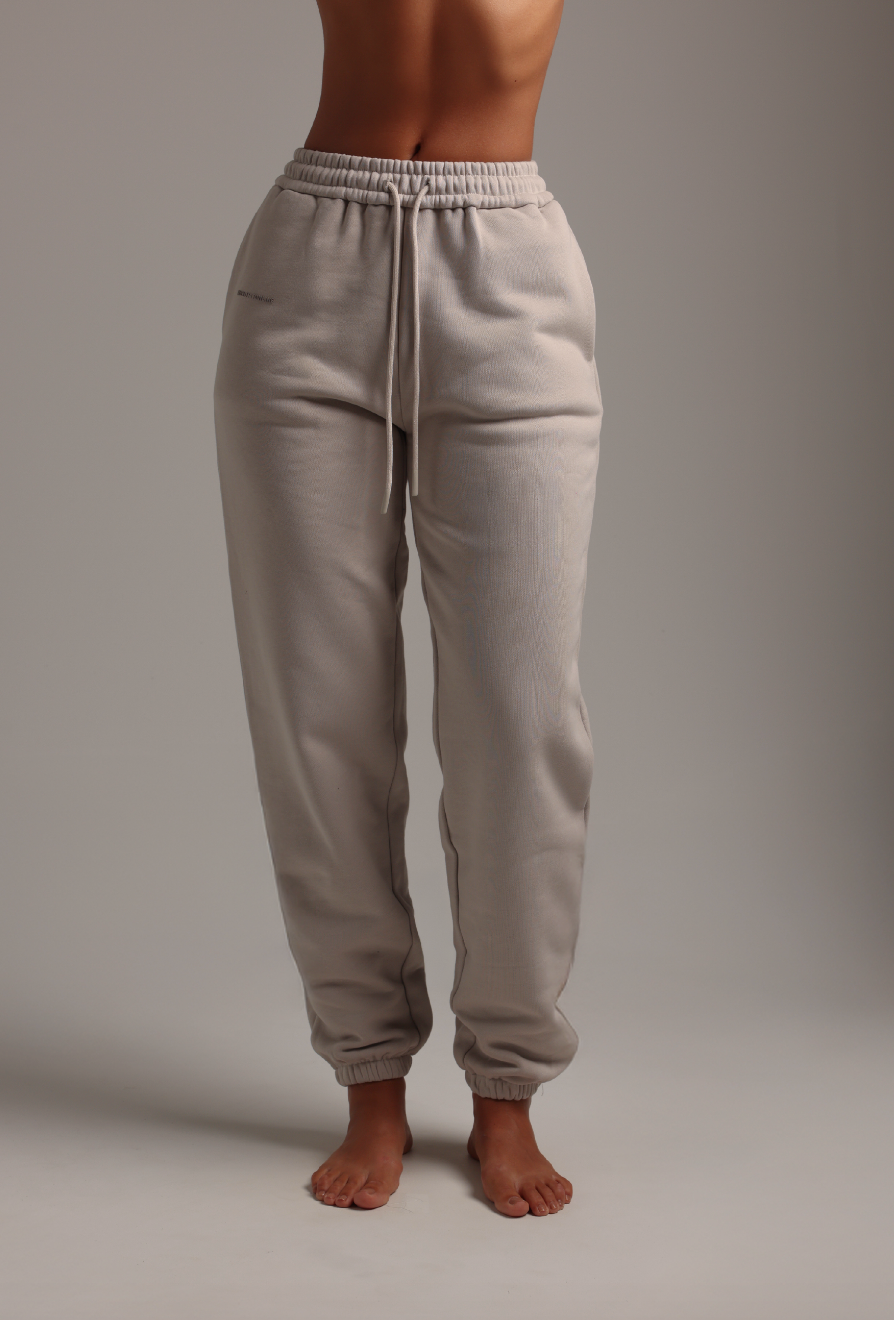 Jogger Fit Sweatpants - Buttercream