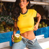 League Baby Tee - Brazil