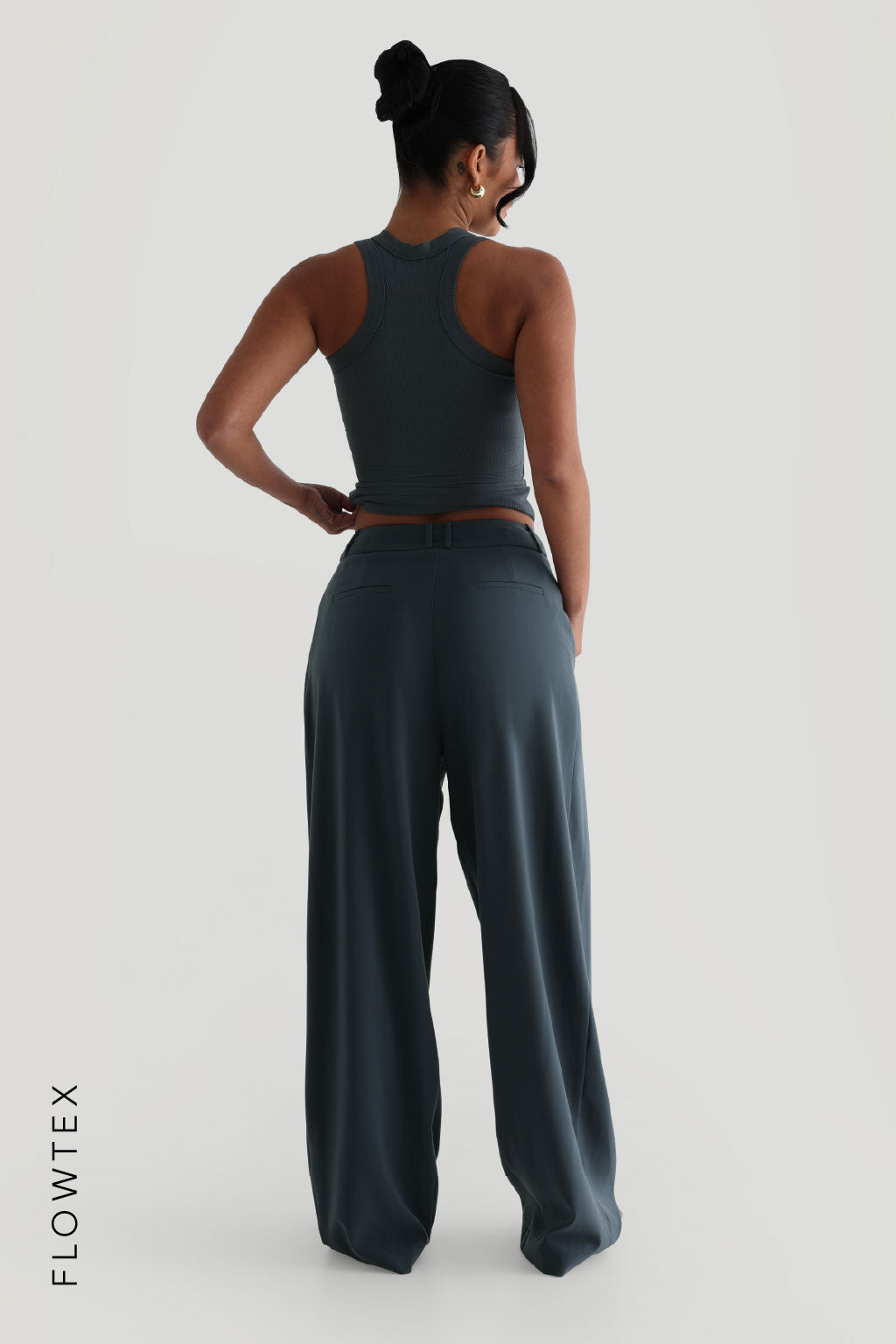 The Ivy Wide-Leg Trousers- Serene
