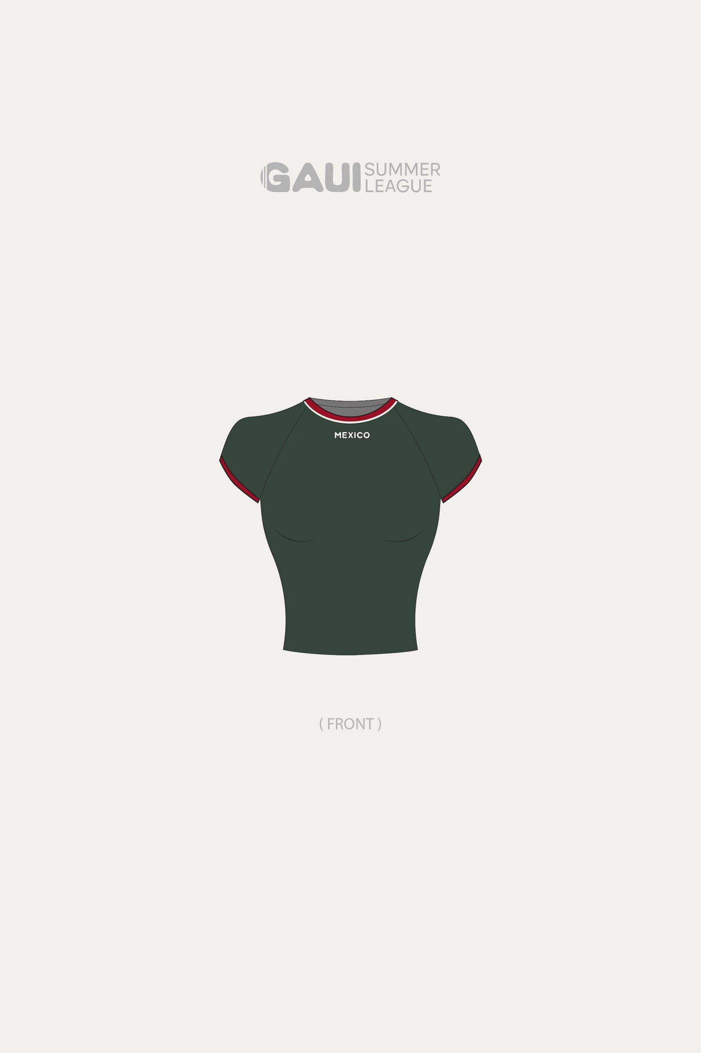 League Baby Tee - Mexico