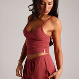 Relaxed Shorts - Berry Glaze