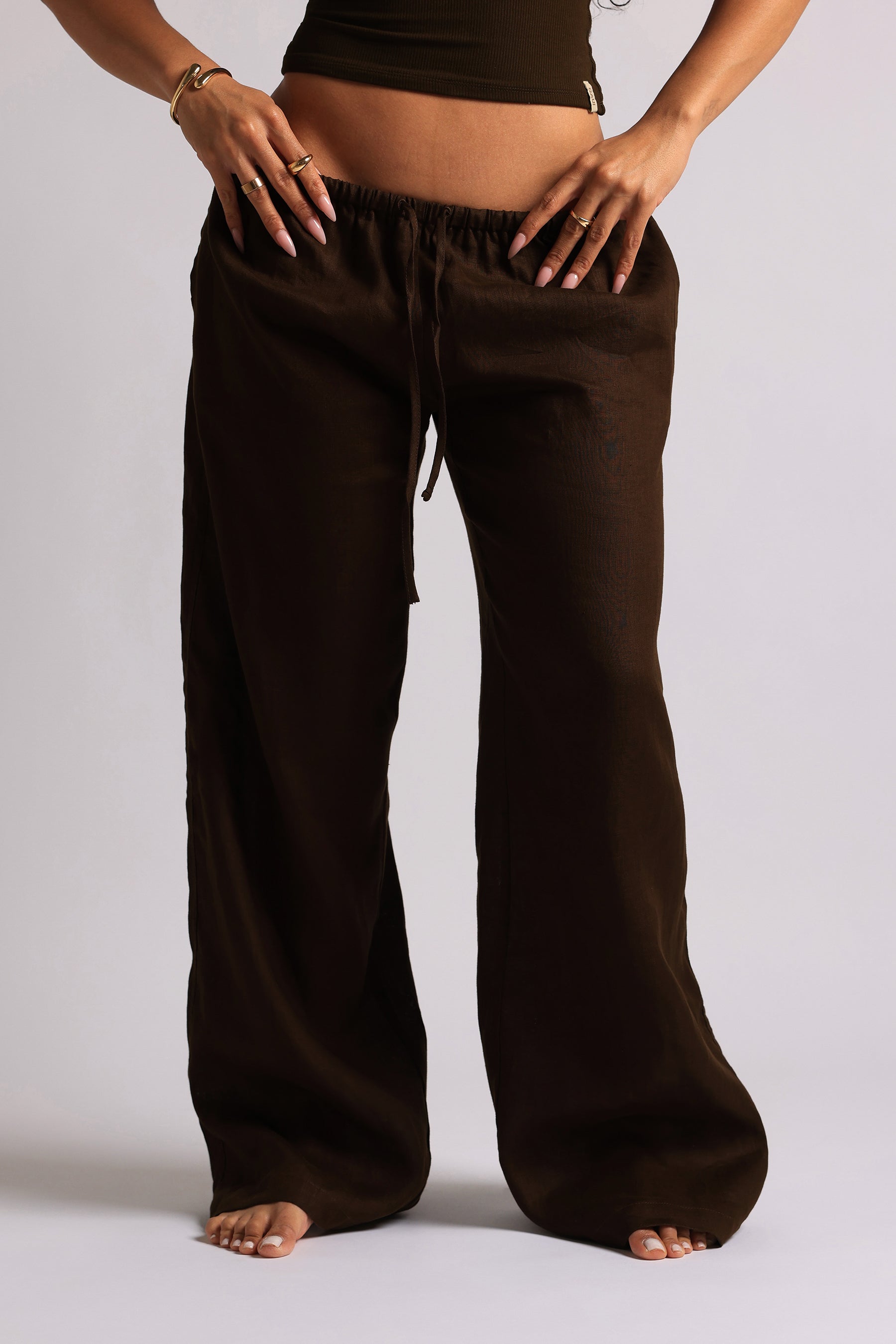 Heritage Linen Pants - Cocoa – Gaui