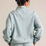 Quarter Zip Sweatshirt - Icewater