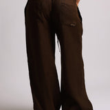 Heritage Linen Pants - Cocoa