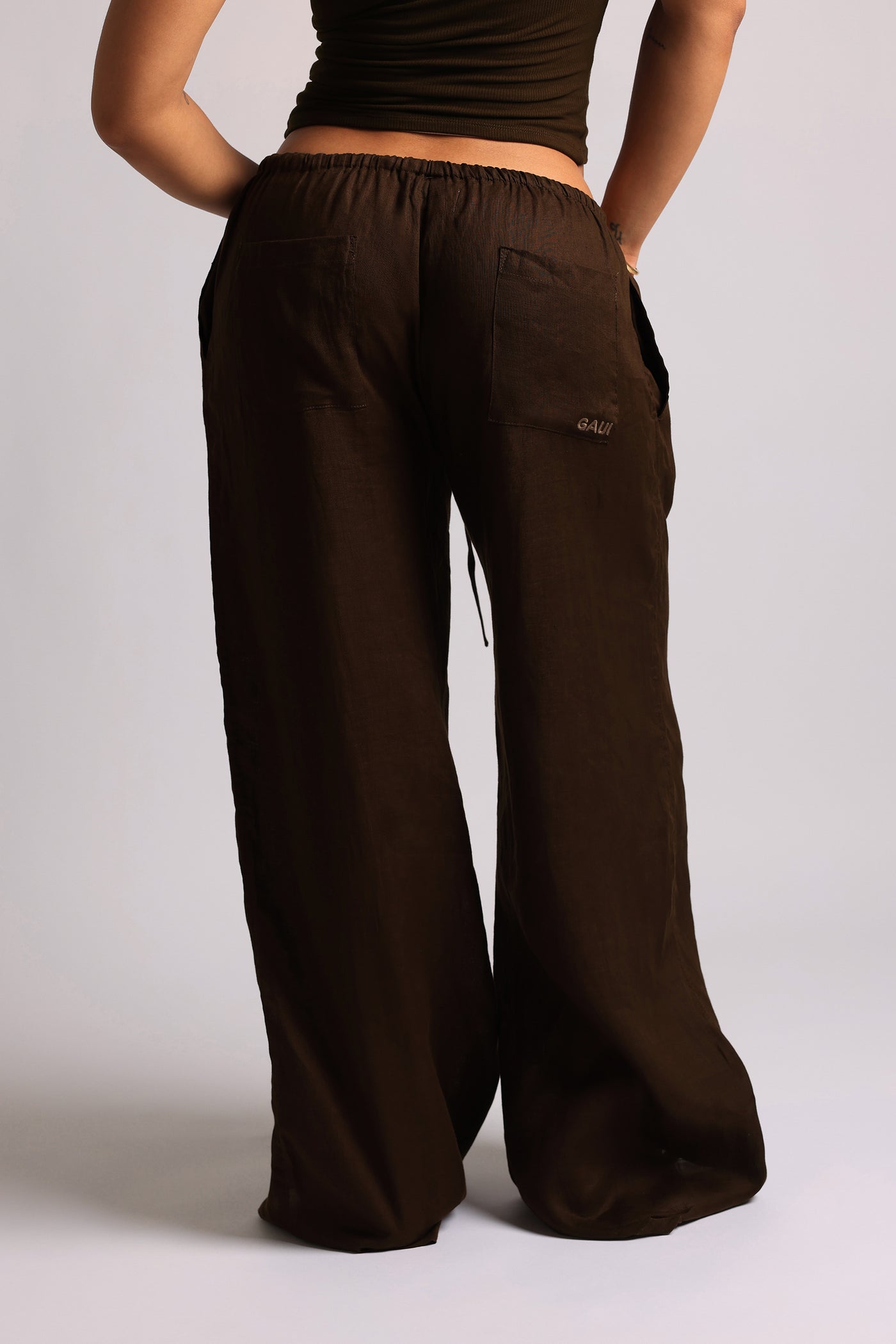 Heritage Linen Pants - Cocoa