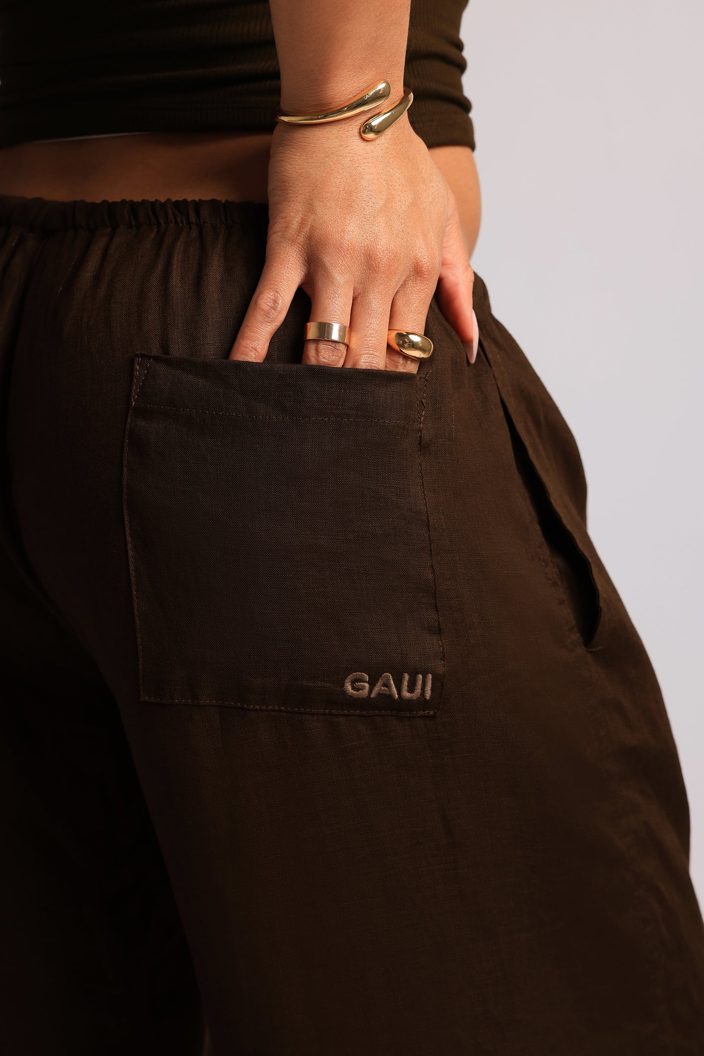 Heritage Linen Pants - Cocoa