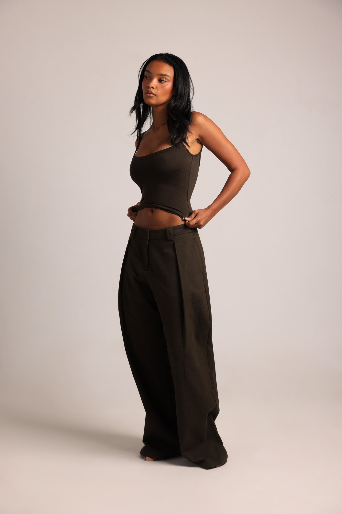The Meridian Trousers - Tobacco