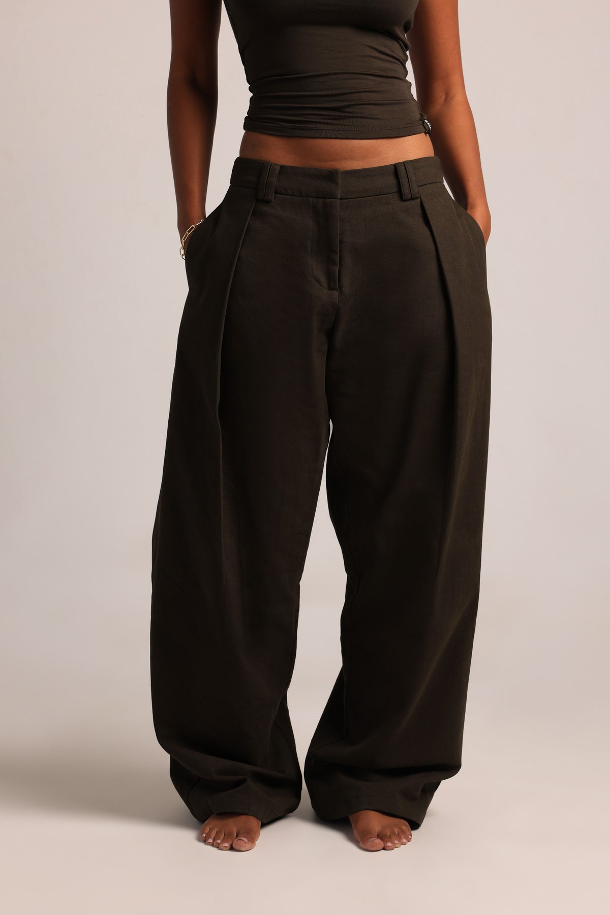 The Meridian Trousers - Tobacco