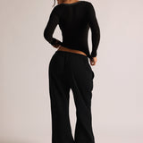 The Boyfriend Sweatpants - Black