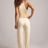 Slip on Straight-Leg Pants - Honeybutter
