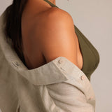 Heritage Linen Button-Down - Sand