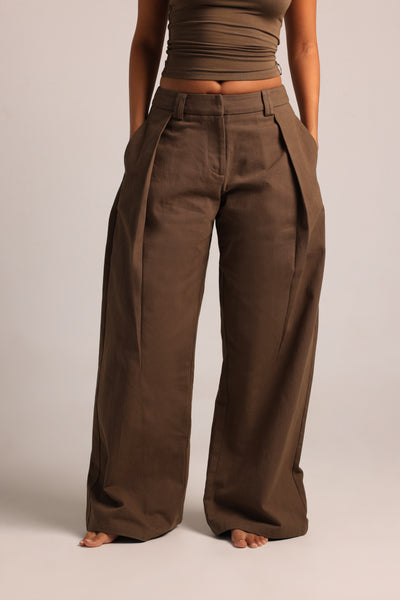 The Meridian Trousers - Pecan