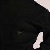 Crewneck Oversized Sweatshirt - Black