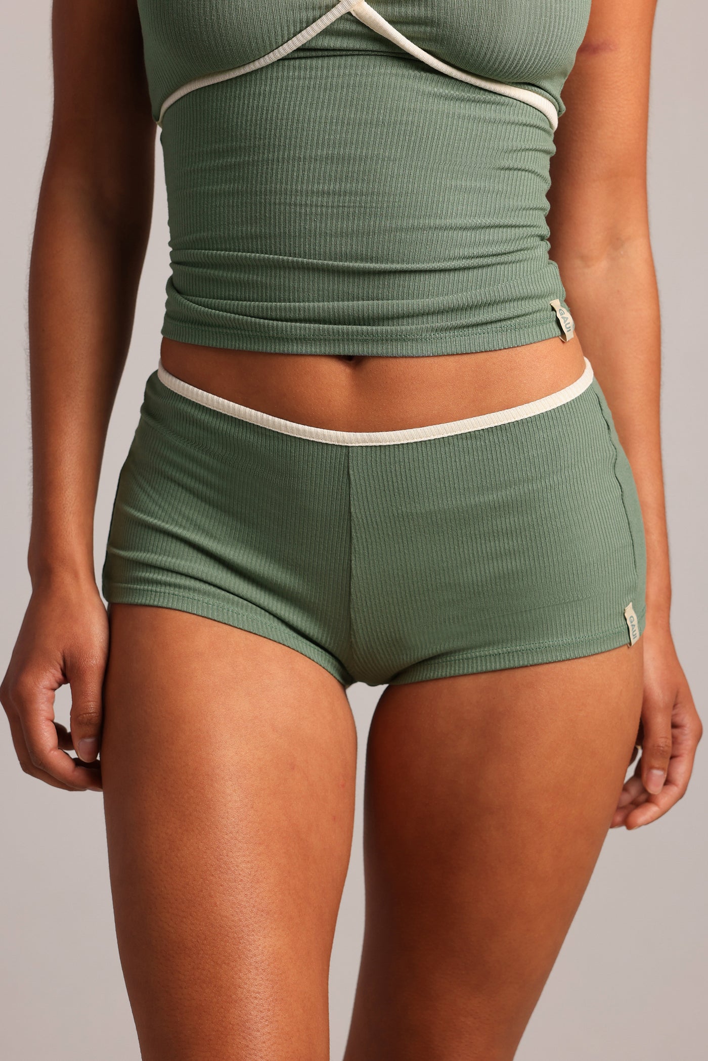 Classic Mini Shorts - Garden Green