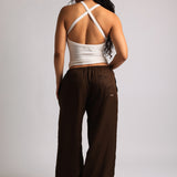 Crew Cross-Back Tank - White