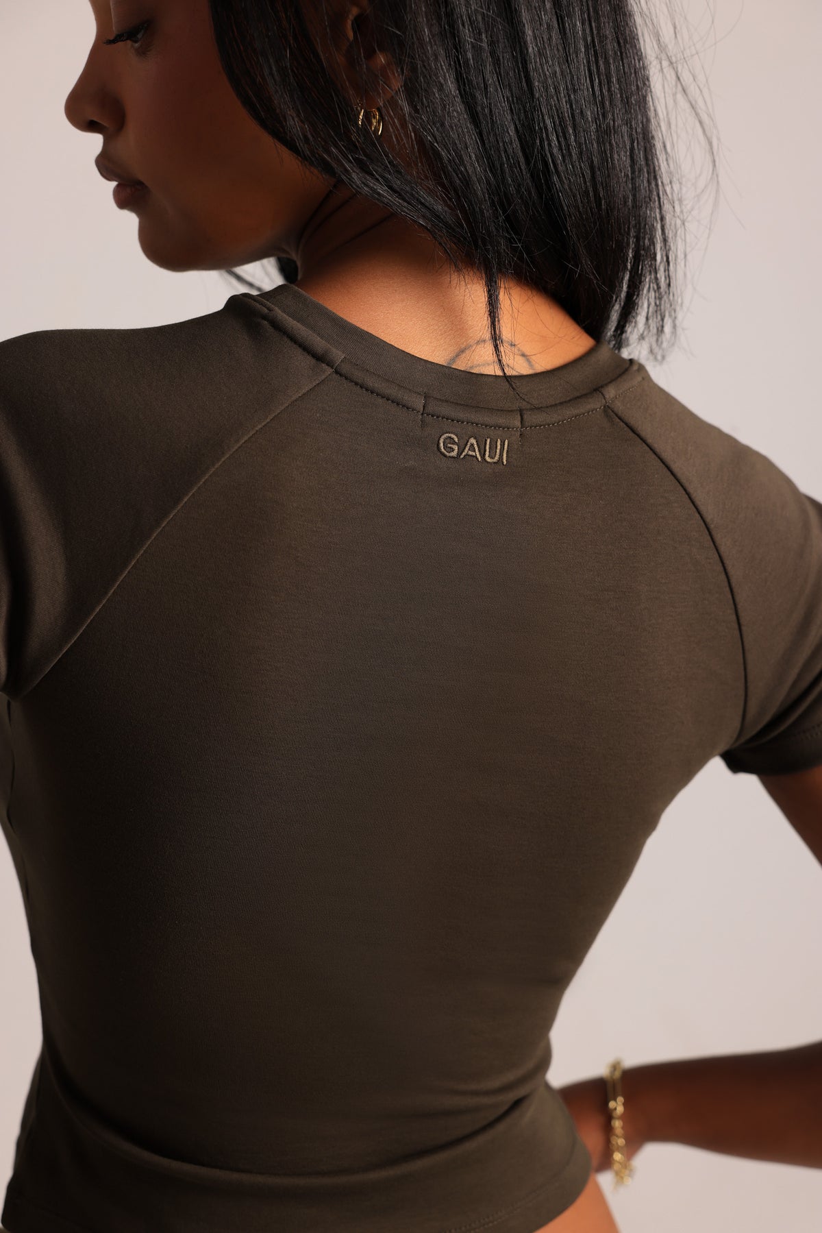 The Raglan Tee - Tobacco