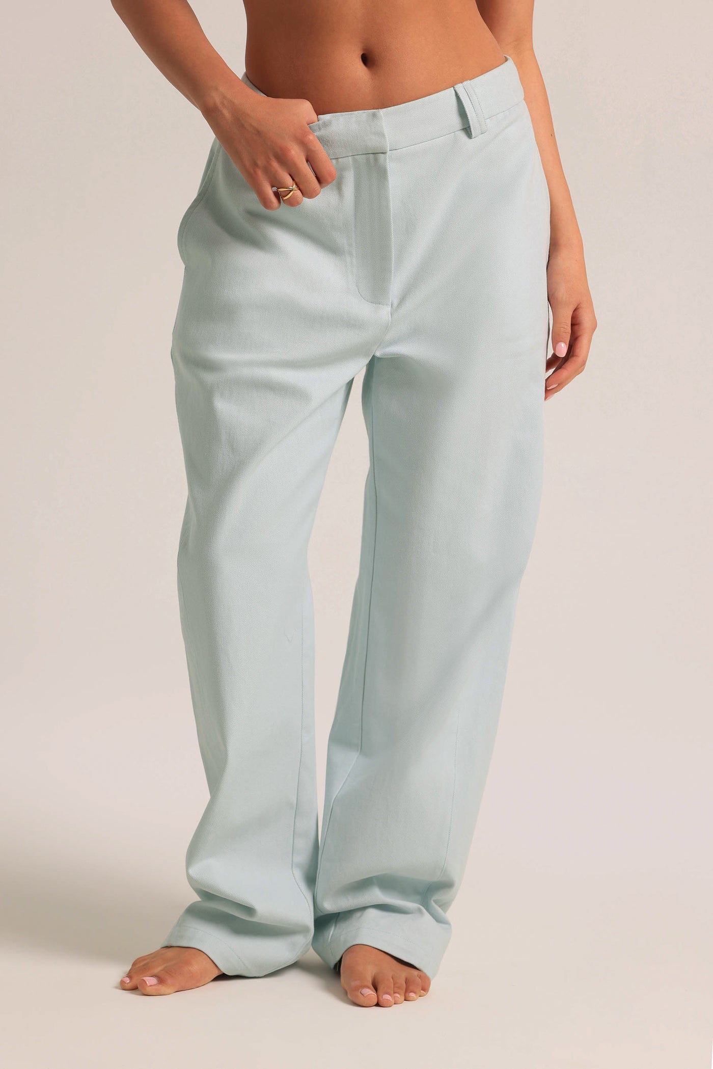 The Meridian Straight-Leg Pants - Icewater
