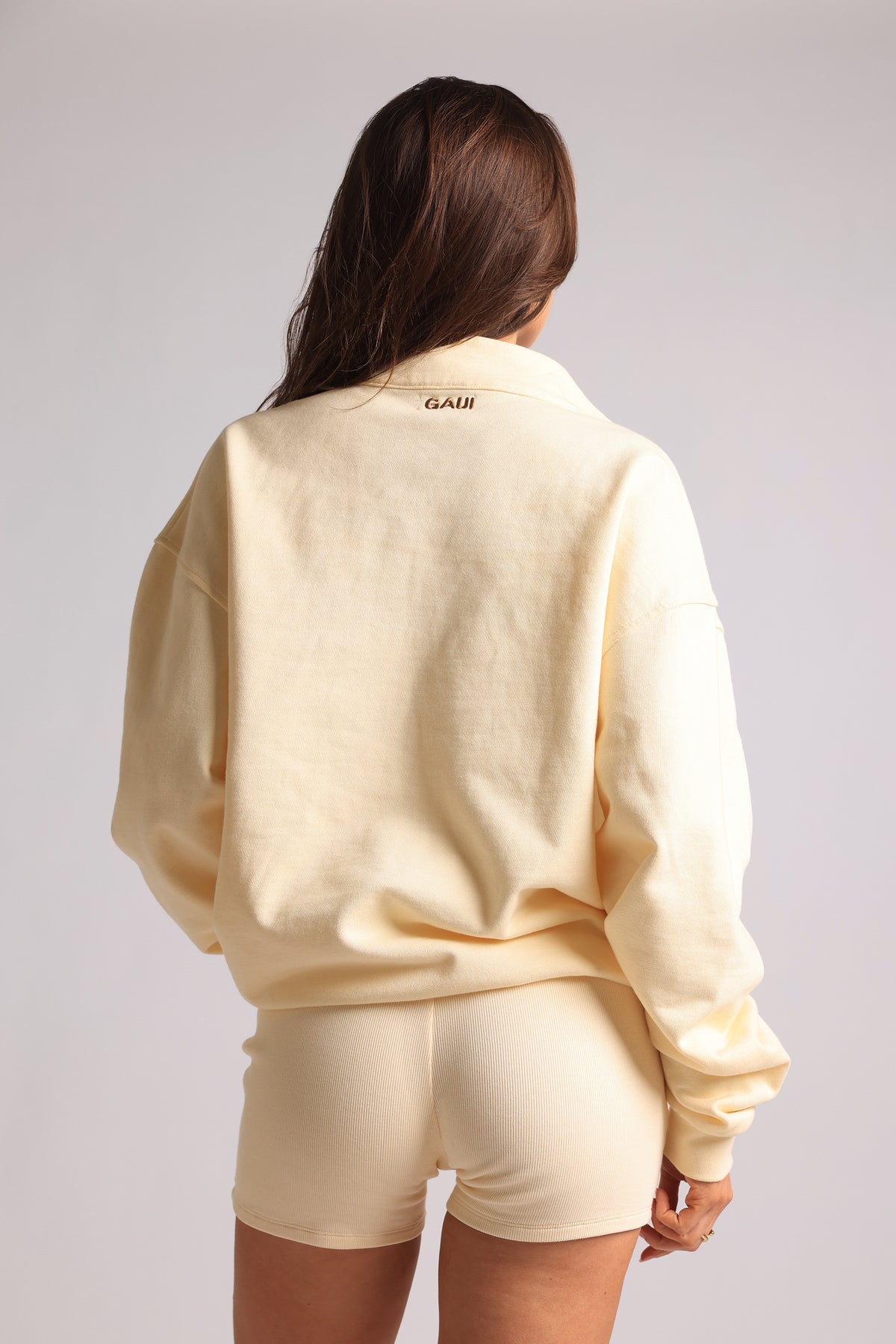 Quarter Zip Sweatshirt - Honeybutter