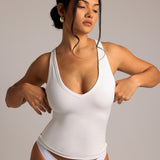Classic Plunge Tank - White