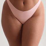 Comfort Thong Panty - Light Rose