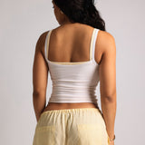 TwoTone Gaui Cami - White/Honeybutter
