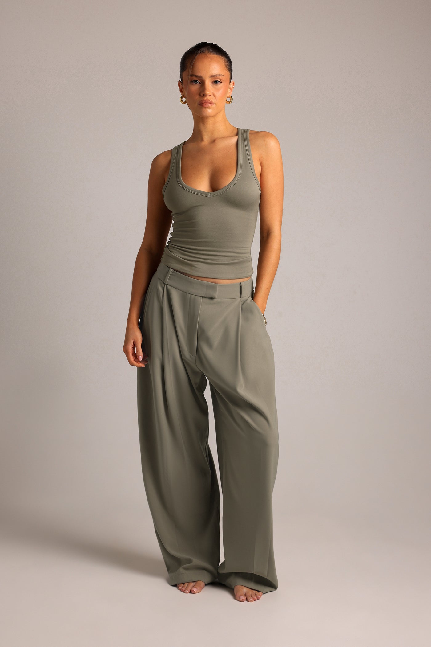 Classic Plunge Tank - Pistachio