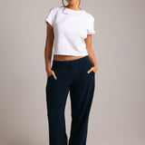 Relaxed Baby Tee - White