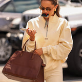Quarter Zip Sweatshirt - Honeybutter